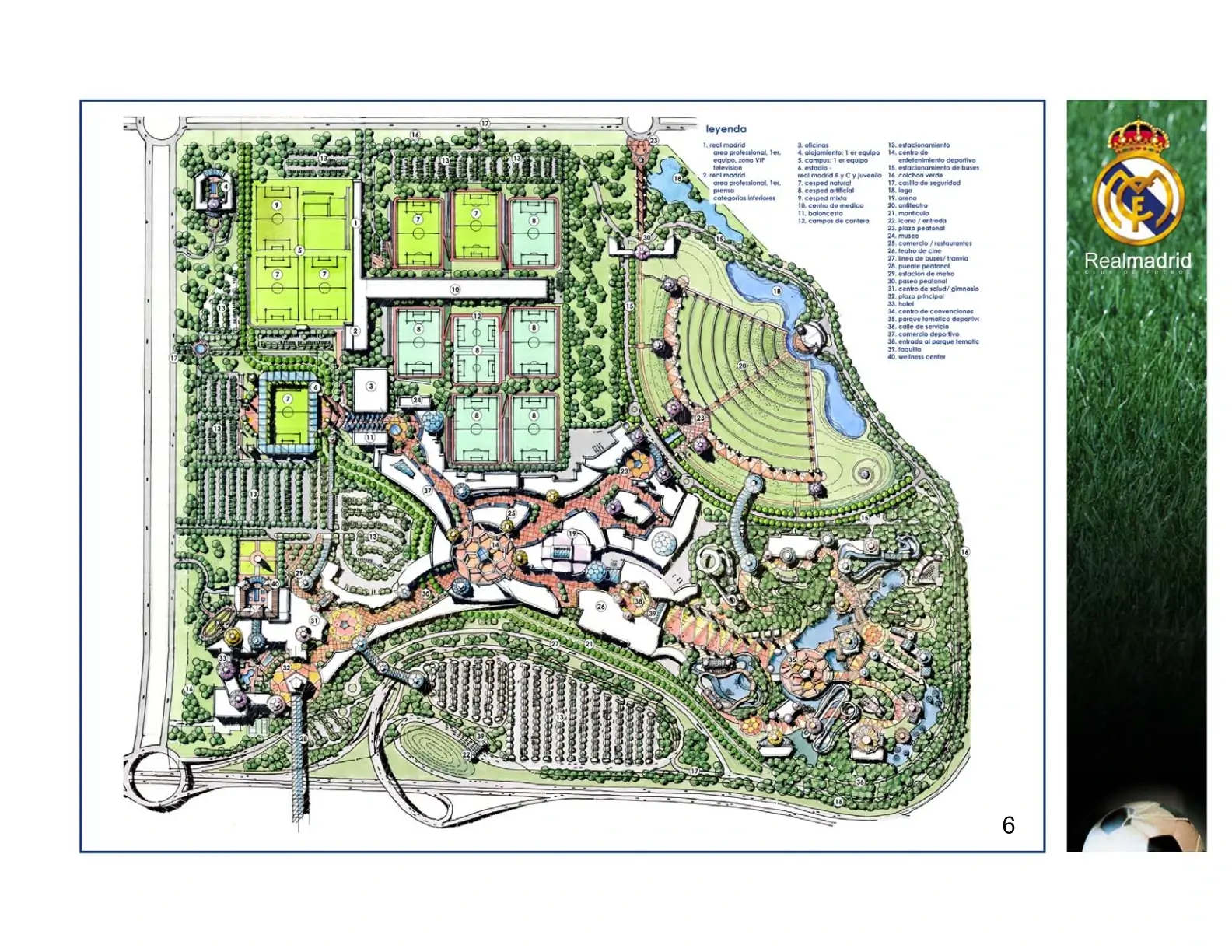 A map of the park shows all the amenities.